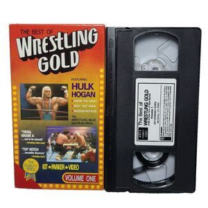 Best of Wrestling Gold Volume 1 VHS 1990 WWE/WWF Hulk Hogan Kit Parker Video
